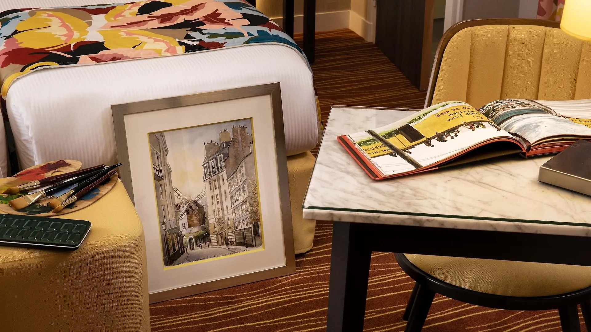 ****  Hotel Des Arts Montmartre Paris Frankrike